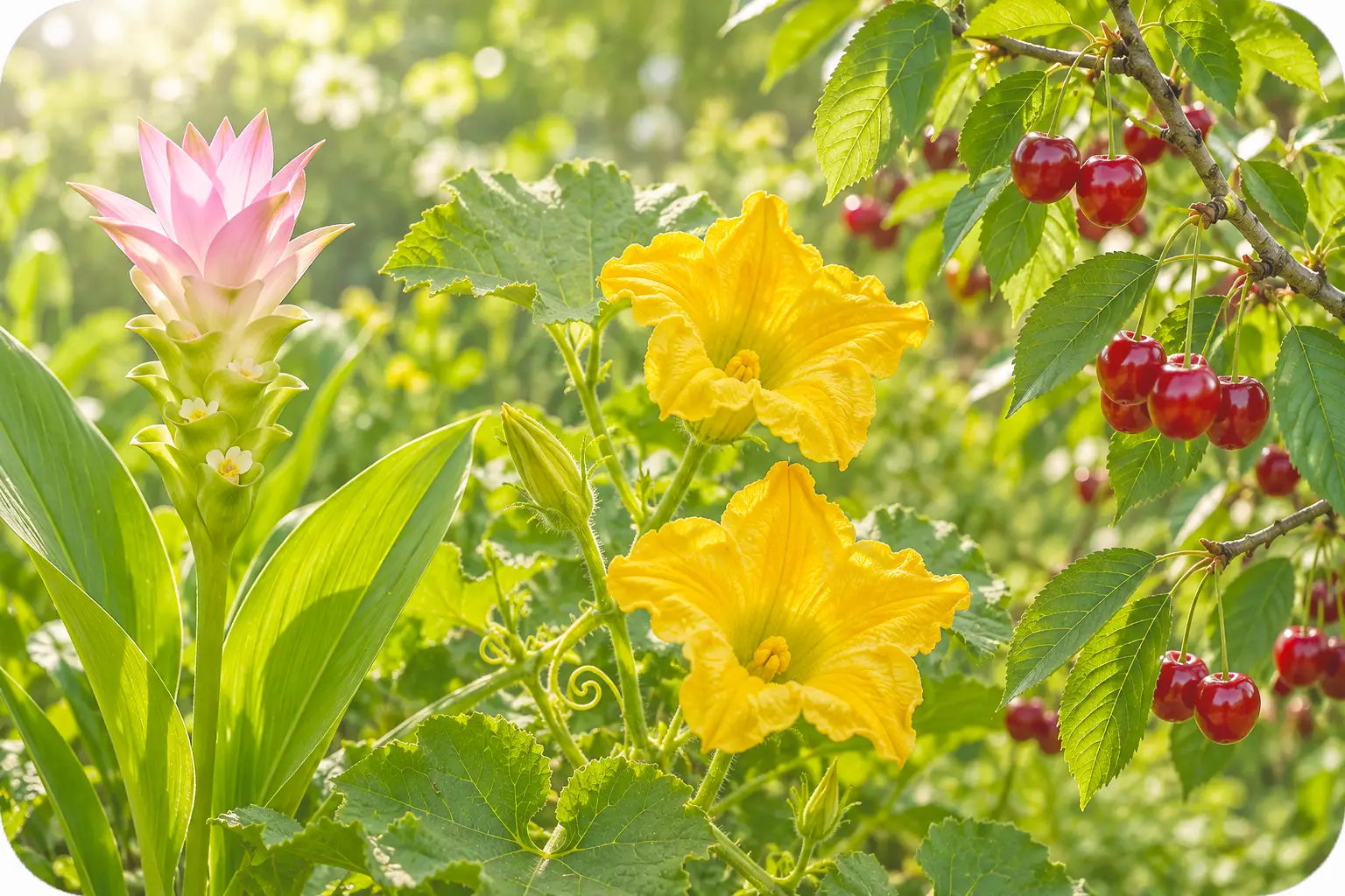 Kurkuma, Moschus-Kürbis und Sauerkirsche sind die Hauptinhaltsstoffe von Gichtan.