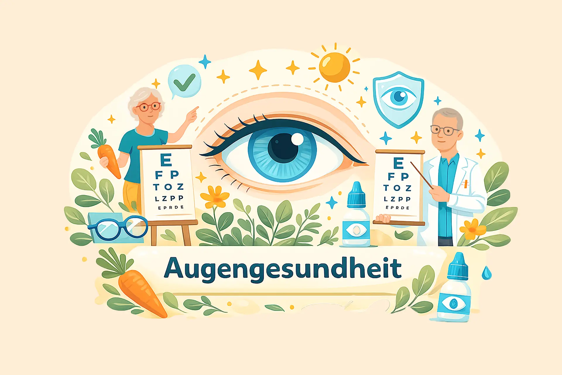 Augengesundheit-Illustration