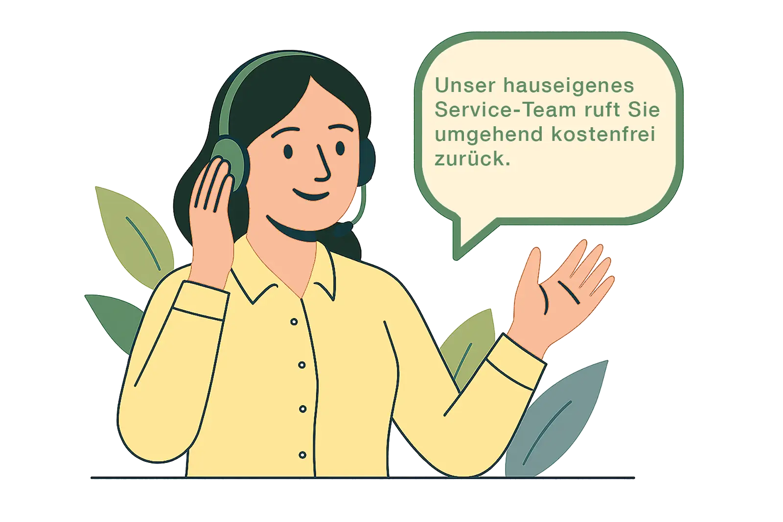 Persönlicher Rückrufservice bei biofitt – Kundenberatung durch das biofitt Service-Team