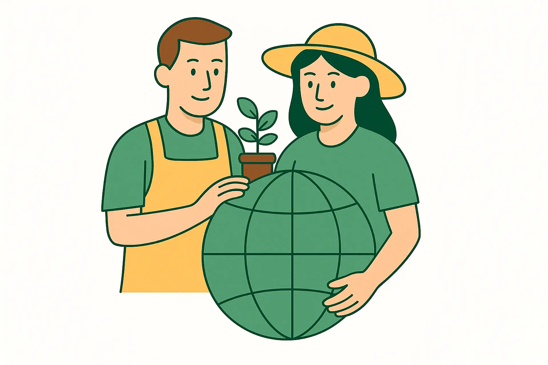 Symbolische Darstellung einer ethisch verantwortungsvollen Herstellung von Naturpräparaten