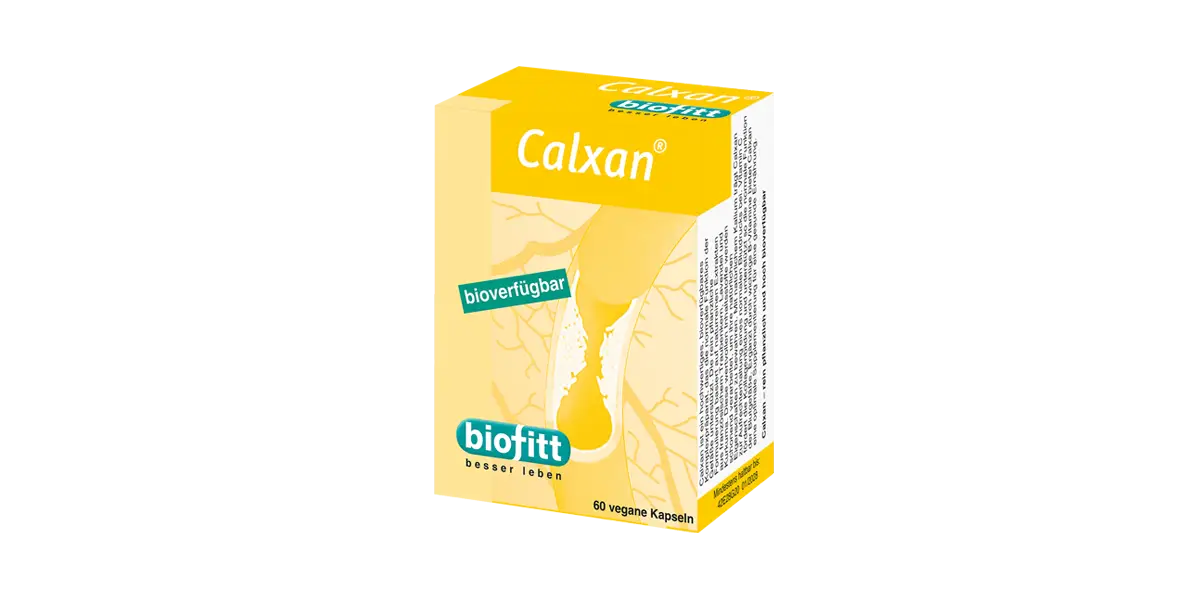 biofitt Calxan Präparat zur Unterstützung der Gefäßfunktion