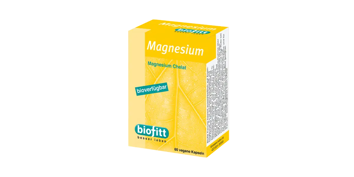 biofitt Magnesium Präparat mit gut verfügbarer Magnesiumverbindung