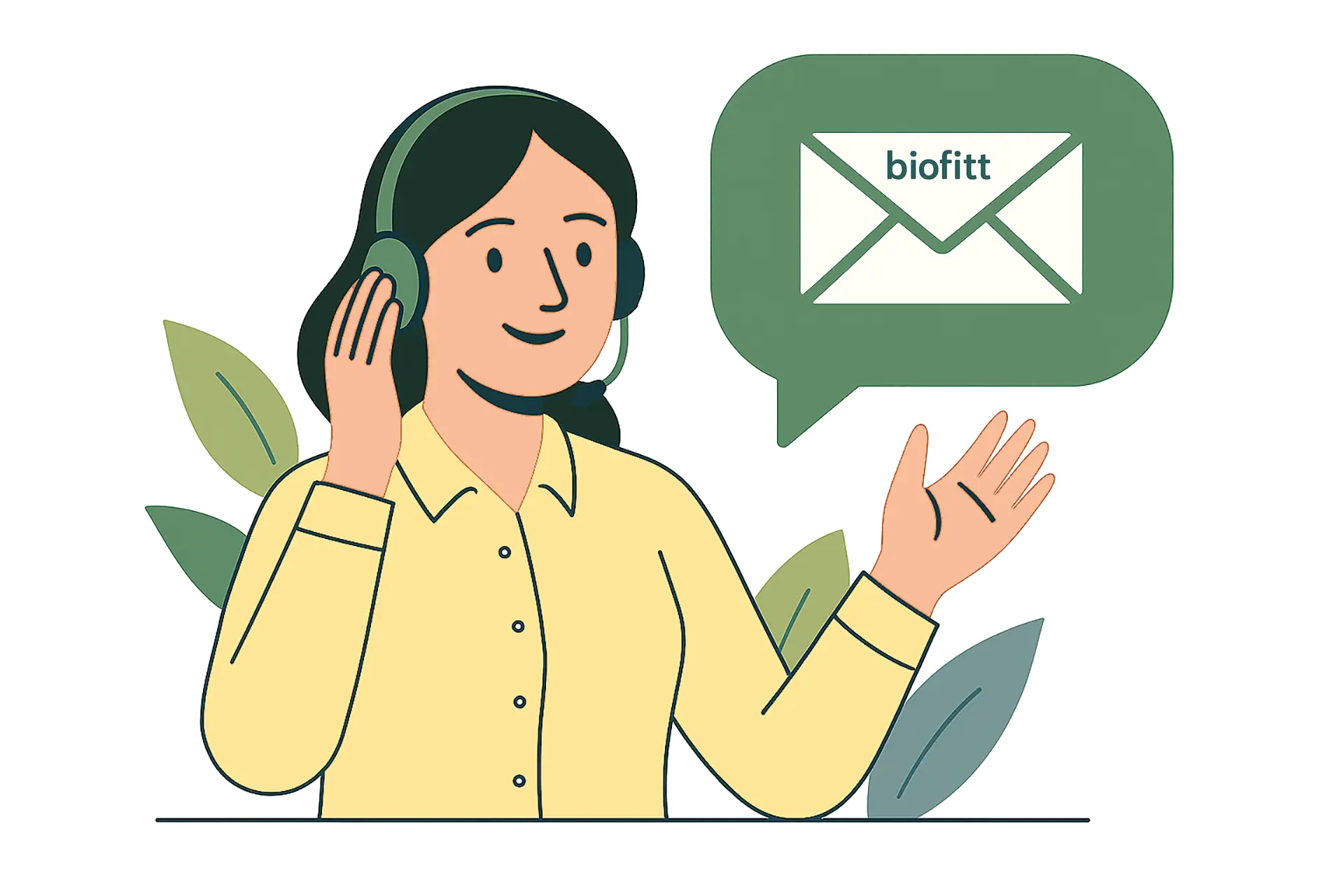 Hier finden Sie unsere Kontakt- und Serviceseite von biofitt
